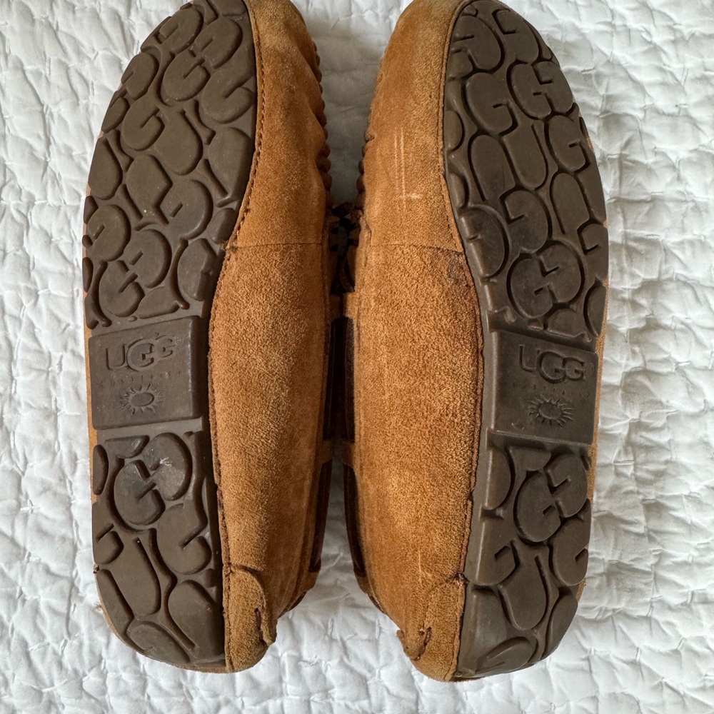 UGG Women’s Dakota Slipper - Chestnut Size 6 - Picture 2 of 2